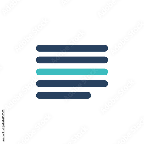 Abstract Lines and Blocks - Modern Graphic Design Element
