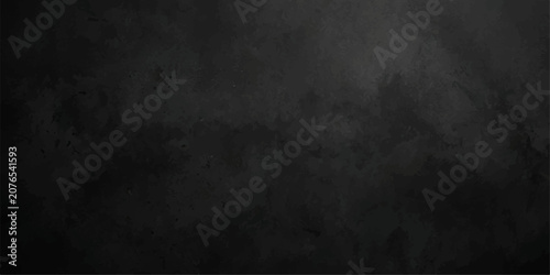 Bild auf Leinwand Black concrete texture background with abstract grunge plaster surface, soft cha