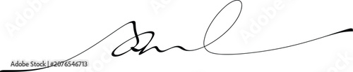 Photos A professional handwritten signature written in smooth black ink strokes conveying authenticity on a bright white background
