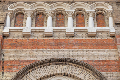 The exterior architectural structure of the Western Cathedral of the Catholic Diocese of Tianjin