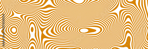 Abstract caramel swirl background with wavy brown ripple pattern. Creamy liquid texture with smooth flowing topographic lines vector. Coffee and milk wave design for modern backdrop.