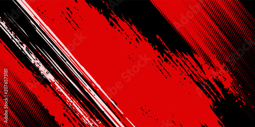 Dark red halftone dots black color pattern brush white graphic