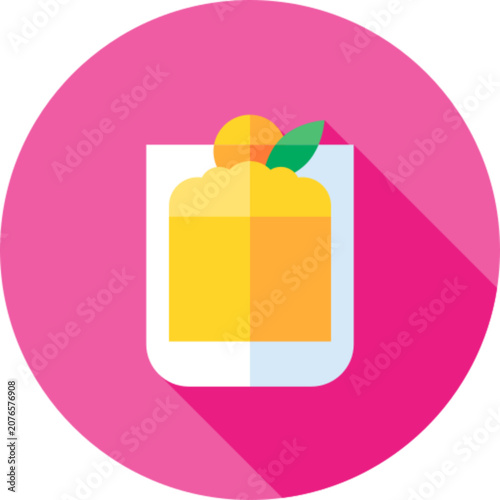 Bellini Cocktail Drink Beverage Alcohol Bar Icon