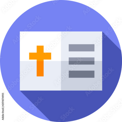 Bible Book Religion Christianity Faith Holy Icon