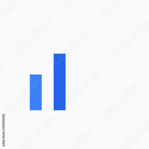 Data Analytics Illustration with Bar Charts and Graphs in Modern Style