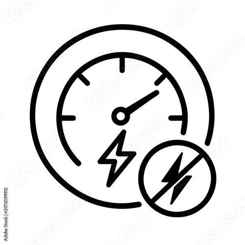 Power Limitation Mode Indicator icon design