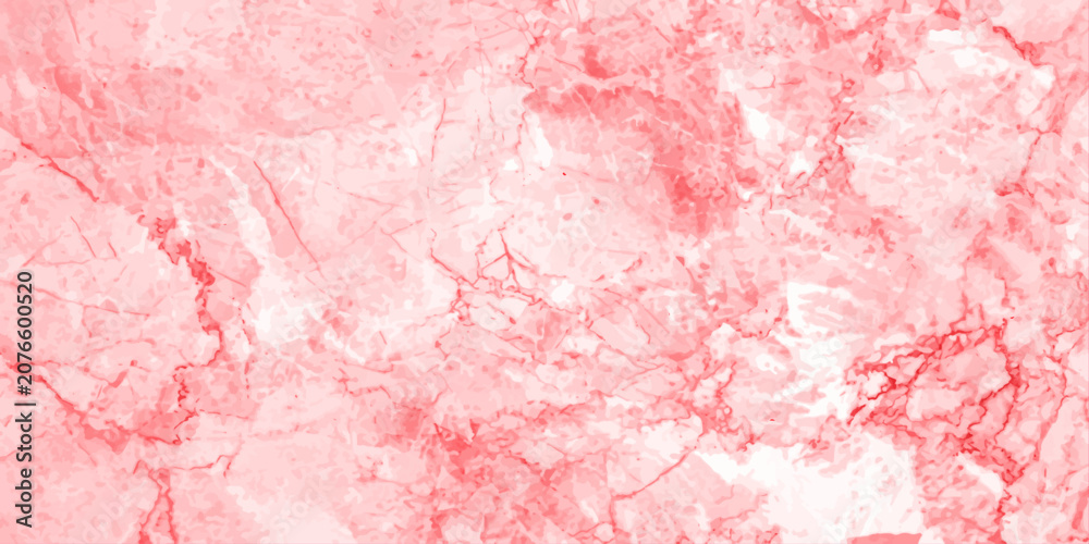 Fototapeta premium A close-up macro photograph reveals the intricate, swirling patterns of a pink marble surface, showcasing its natural texture and subtle veins.