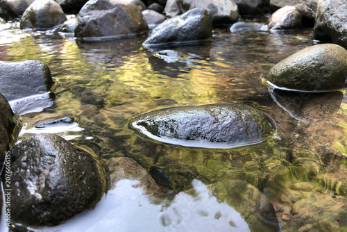 stones in the water