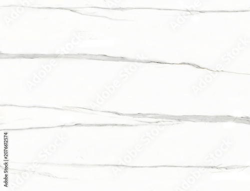 Carrara marble with a mixture of white color and natural cracks on the natural stone looks luxurious                      
