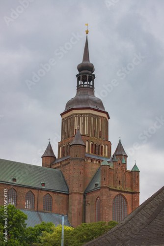Obraz na płótnie St.-Marien-Kirche in Stralsund