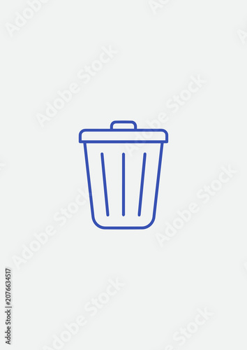 trash bin icon