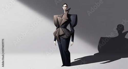 Avant Garde Structured Fashion Design in Spotlight