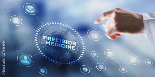 Fotografía Precision Medicine Platform for Personalized Healthcare and Targeted Medical Tre