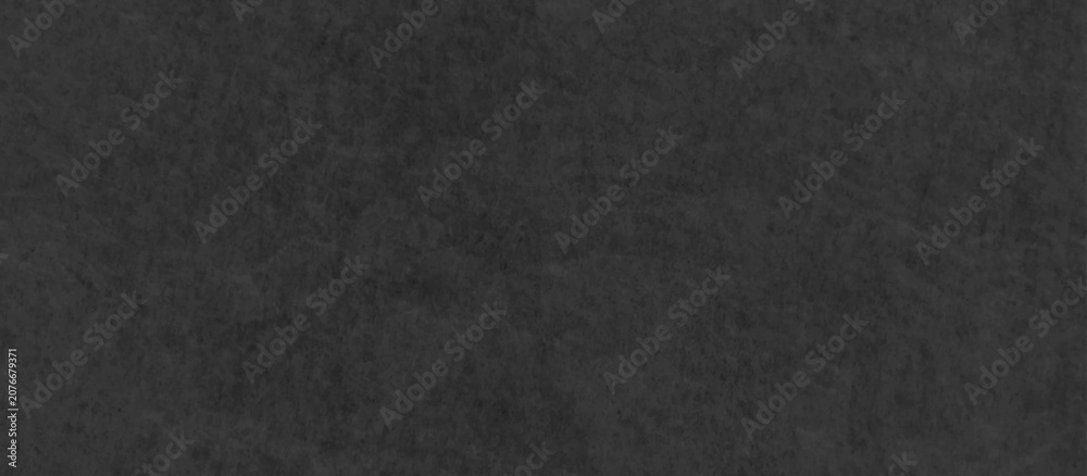 Fototapeta premium Black parchment paper blackboard chalkboard texture. black concrete wall texture vintage grunge charcoal rough, distress backdrop background. Distressed dark black old wall paper grunge background.