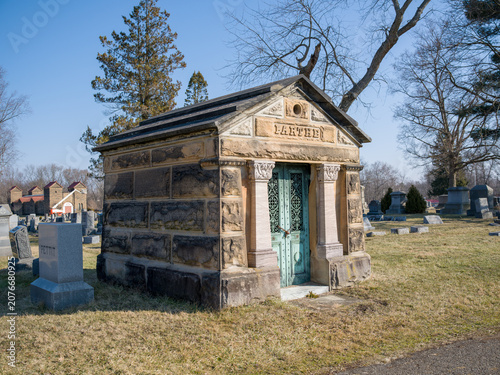 Принти на полотні A beautiful mausoleum in Canton, Ohio