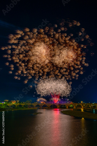 New Year 2027 fireworks celebration in Badajoz