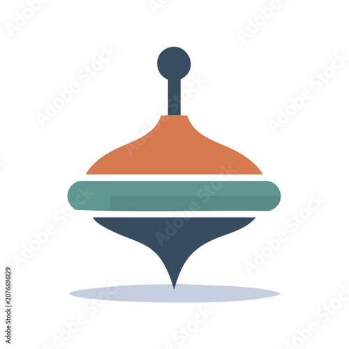 Geometric Spinning Top Balance