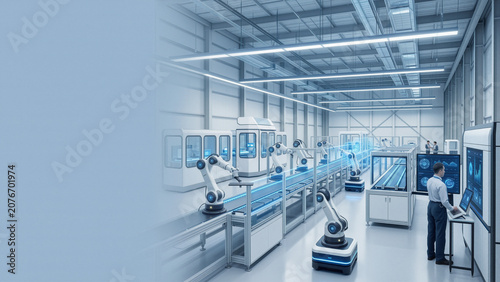 Industry 4.0 Smart Factory with AI and Robotics