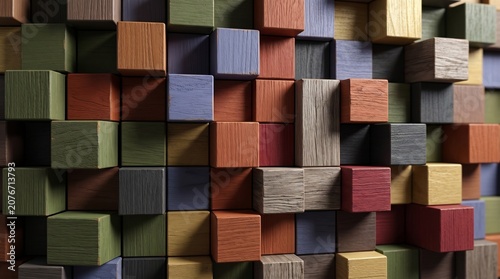 abstract background with squares