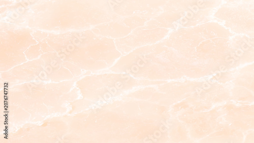Bild auf Leinwand Soft peach marble texture with white veins background for design