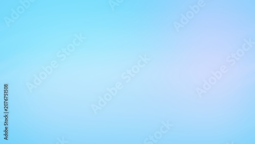 Schilderij op canvas Minimalist light blue gradient background with soft lavender tones and smooth texture transitions for professional web design, clean corporate presentation backdrop, and airy digital wallpaper