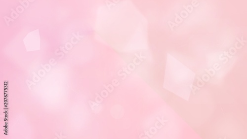 Soft pink background with white bokeh lights