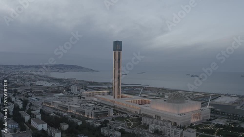 Urban Landscape of Algiers and Djamaa el Djazair Mosque