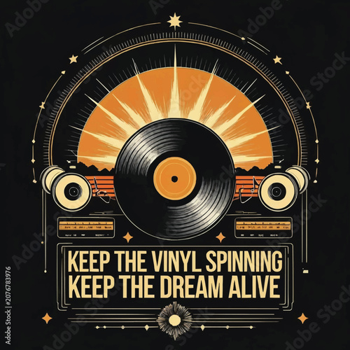 Turn Up the Volume Rock Music Typography Vector T-Shirt Design
