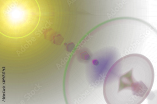  Superposición de efecto de luz de destello de lente sobre fondo transparente. Superposición PNG de efecto de luz de destello de lente realista; activo creativo para proyectos de composición