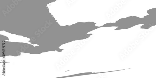 Bild auf Leinwand Vector abstract background with gray and white textured shapes and smooth curves