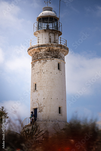 Obraz w ramie Paphos lighthouse