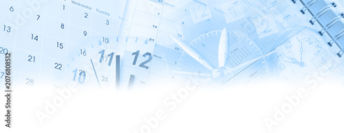 Clocks and calendars composite