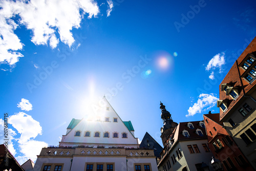 the historic german town of eisleben