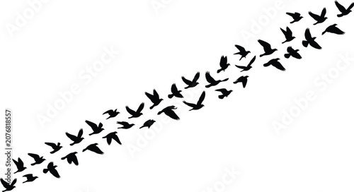 Black heart shapes on white background