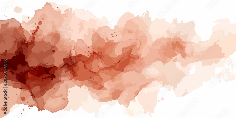 Fototapeta premium Abstract Pink and Red Watercolor Grunge Paper Texture Background with Hand Painted Artistic Vintage Surface Design