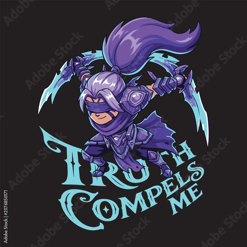 Foto Anti Mage Hero Dota 2 Artwork