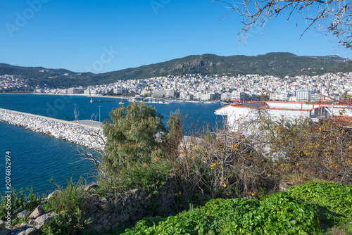 The Old town of city of Kavala, Greece