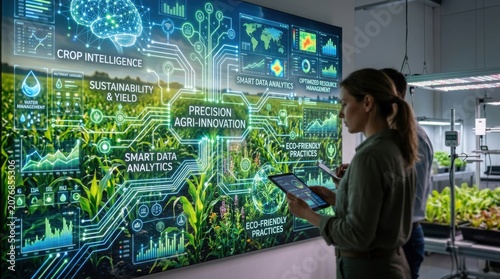 Precision Agriculture Tech Dashboard for Smart Crop Intelligence