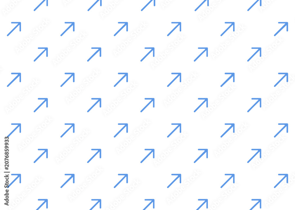 Obraz premium Arrows pattern. Minimalist pattern on a white background.