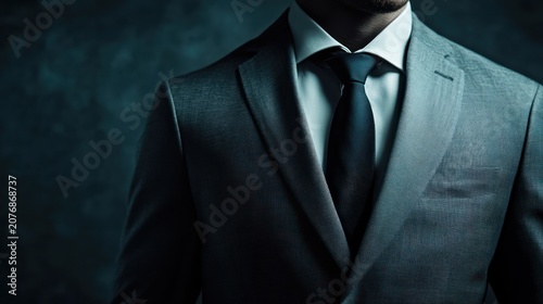 Man in elegant suit