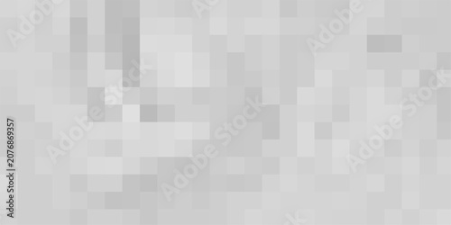 Pixelated gray and white squares forming a subtle abstract mosaic background texture pattern
