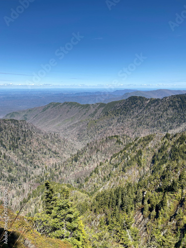 Hiking in the Great Smokey Mountains National Park, North Carolina USA