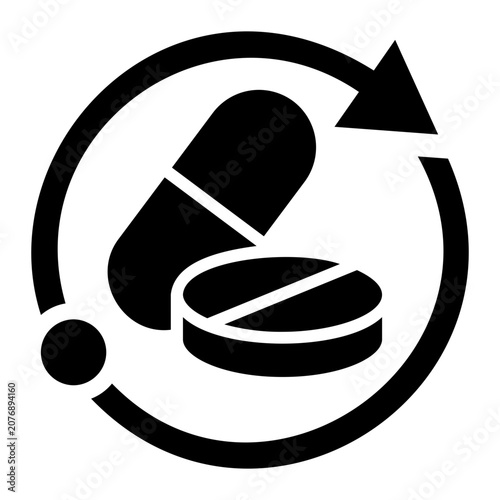 Photos prescription Solid icon