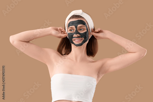 Beautiful young happy woman...