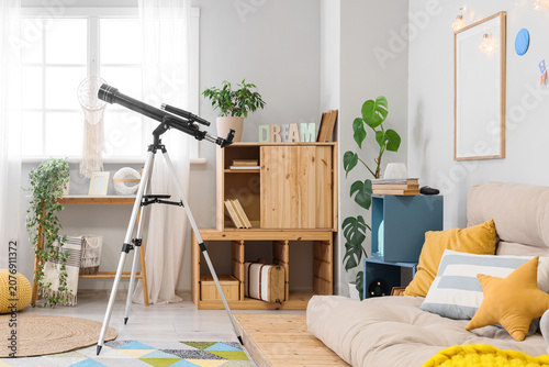 Interior of childrens room ...