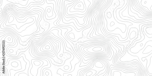 White relief counter topo map diagram outline ,minimal area topography spiral line textile background. landscape black line wireframe location diagram world map texture design.	
