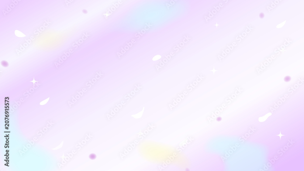 Fototapeta premium 紫色のグラデーションのかわいい背景素材