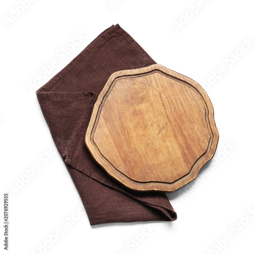 Wooden cutting board with b...