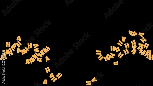 Haha Overlay Streaming on Transparent Background, Seamless Loop