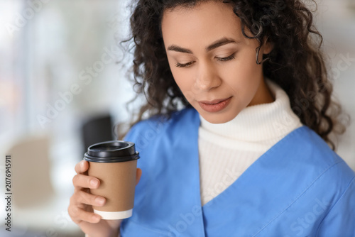 Female African-American med...